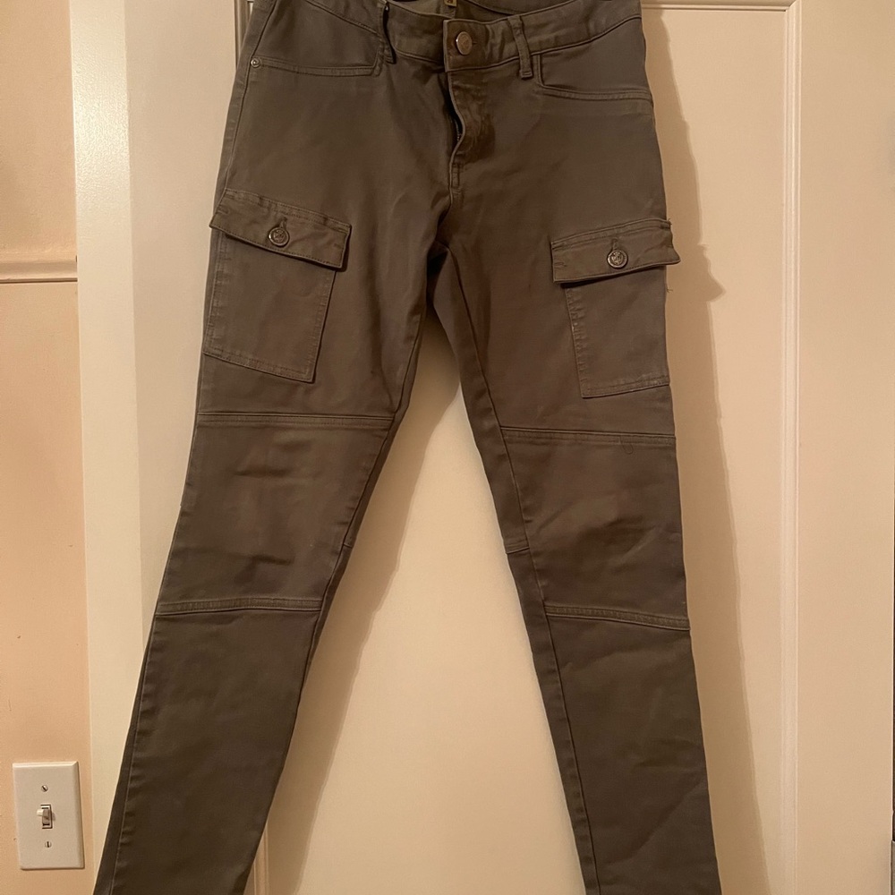 Olive Cargo Pants